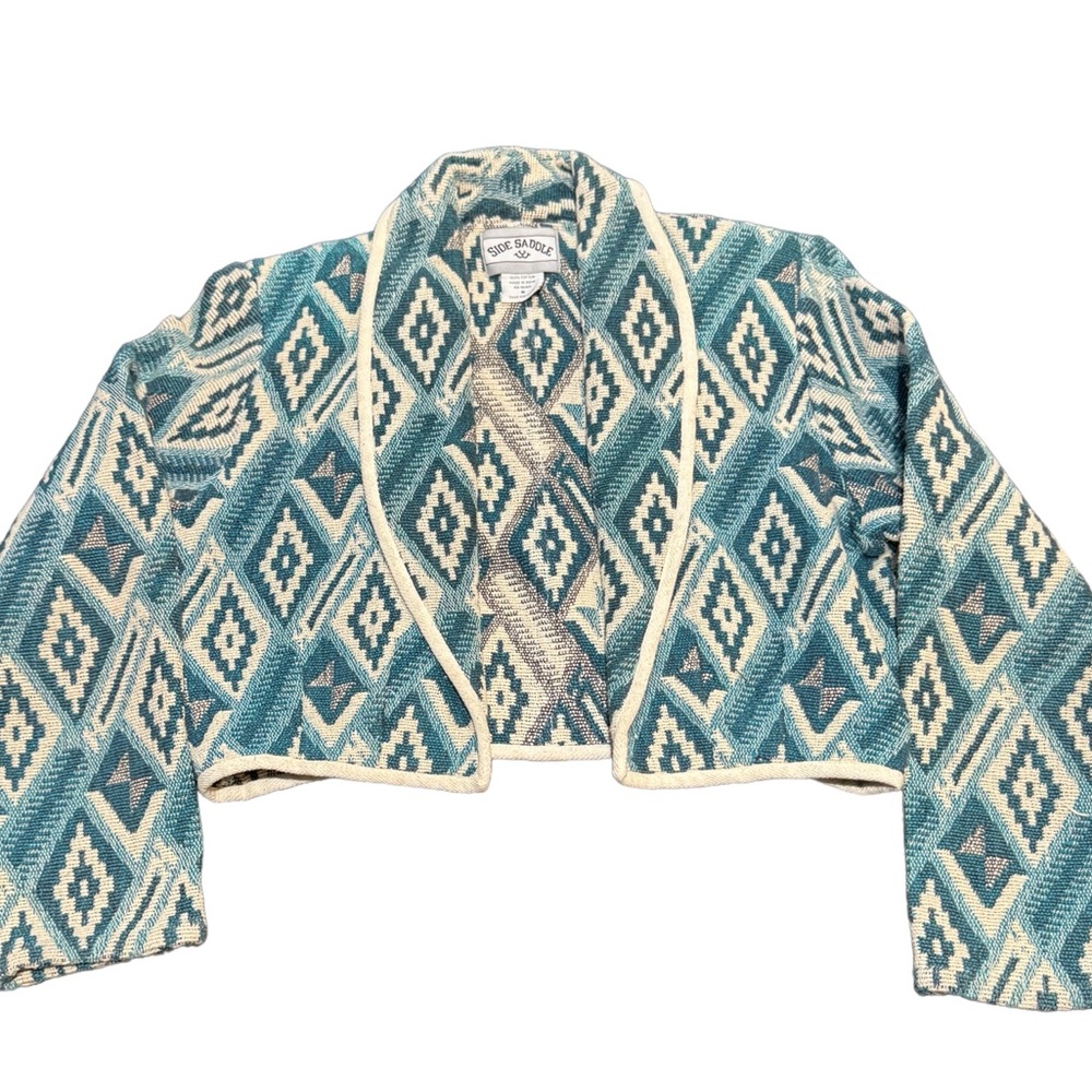 Vintage side Saddle  crop jacket/ top size‎ medium | PB1